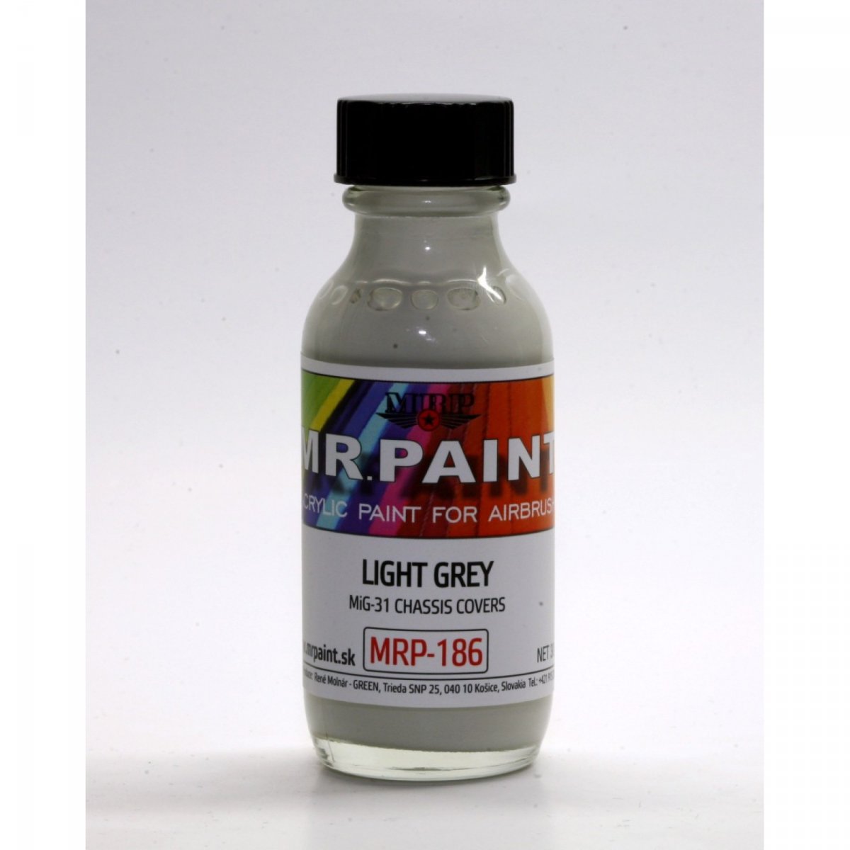 MR. Paint MRP-186 LIGHT GREY 30ml – zdjęcie 2