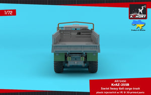 Armory Models 72450 KrAZ-255B Soviet Era Heavy Duty 6x6 cargo truck 1/72