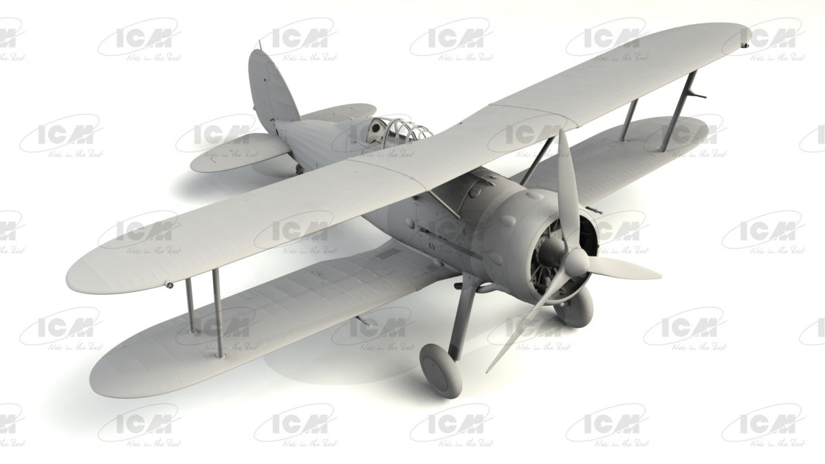 ICM 32045 Gloster Sea Gladiator Mk.II With Royal Navy pilots 1/32 – Bild 12