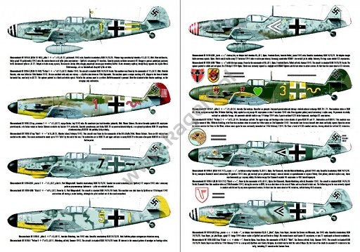 Kagero 3022 Bf 109 G/K vol.II (bez kalkomanii) EN/PL – Bild 4