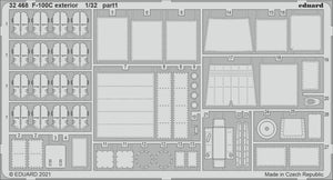 Eduard BIG33136 F-100C PART I TRUMPETER 1/32 – immagine 3