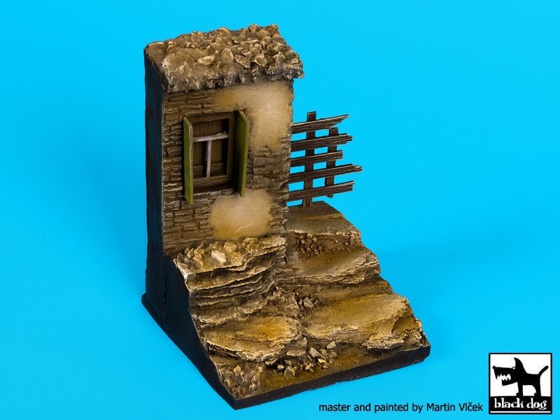 Black Dog D35074 Maison d&amp;#39;angle n°4 socle 1/35 – image 4