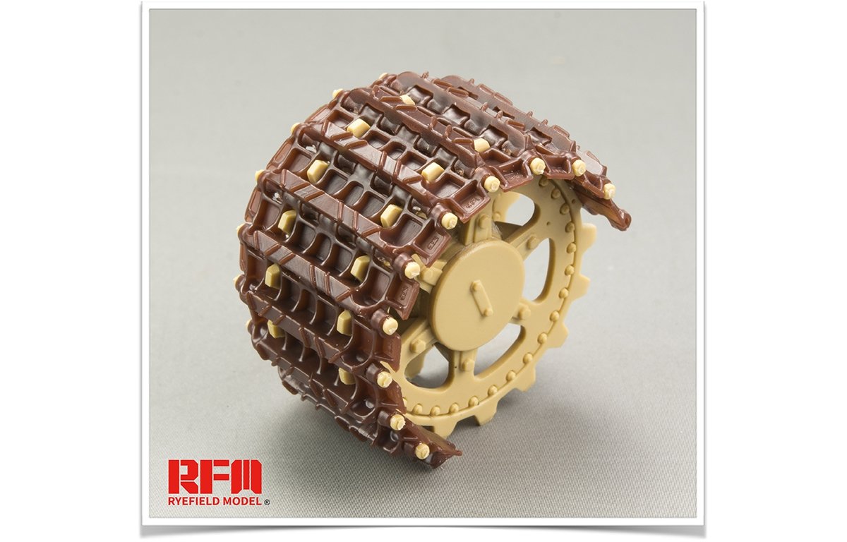 Rye Field Model 5024 JAGDPANTHER WORKABLE TRACK LINKS 1/35 – Bild 3