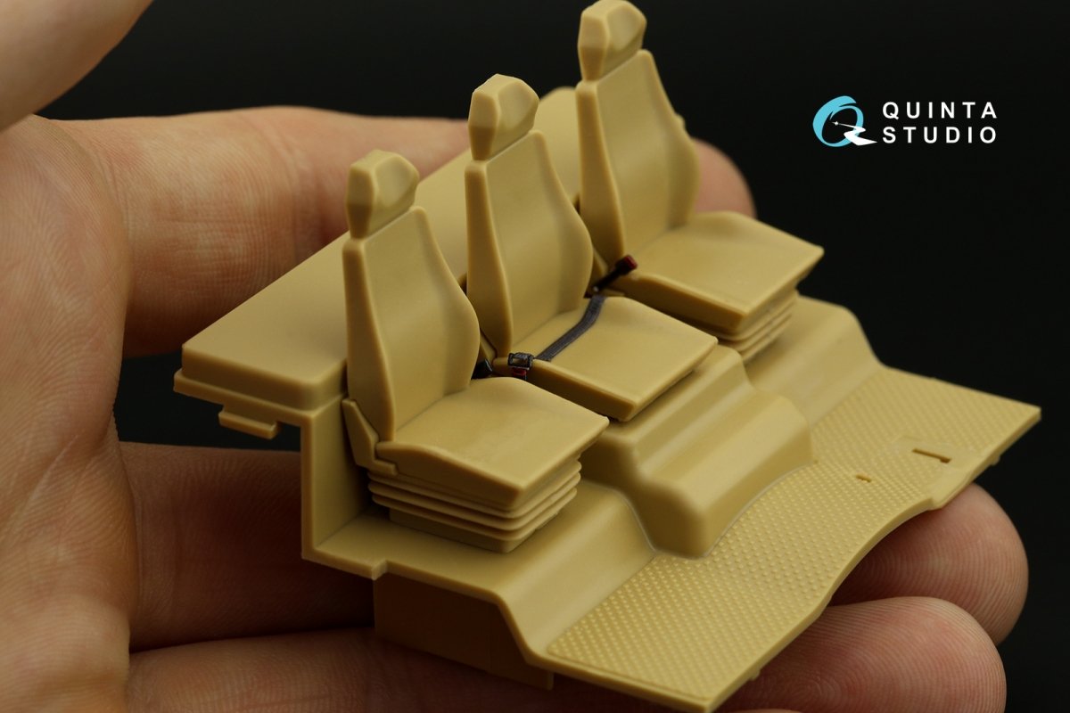 Quinta Studio QR35005 Kamaz trucks safety belts 3D-Printed &amp;amp; coloured on decal paper (all kits) 1/35 – immagine 5