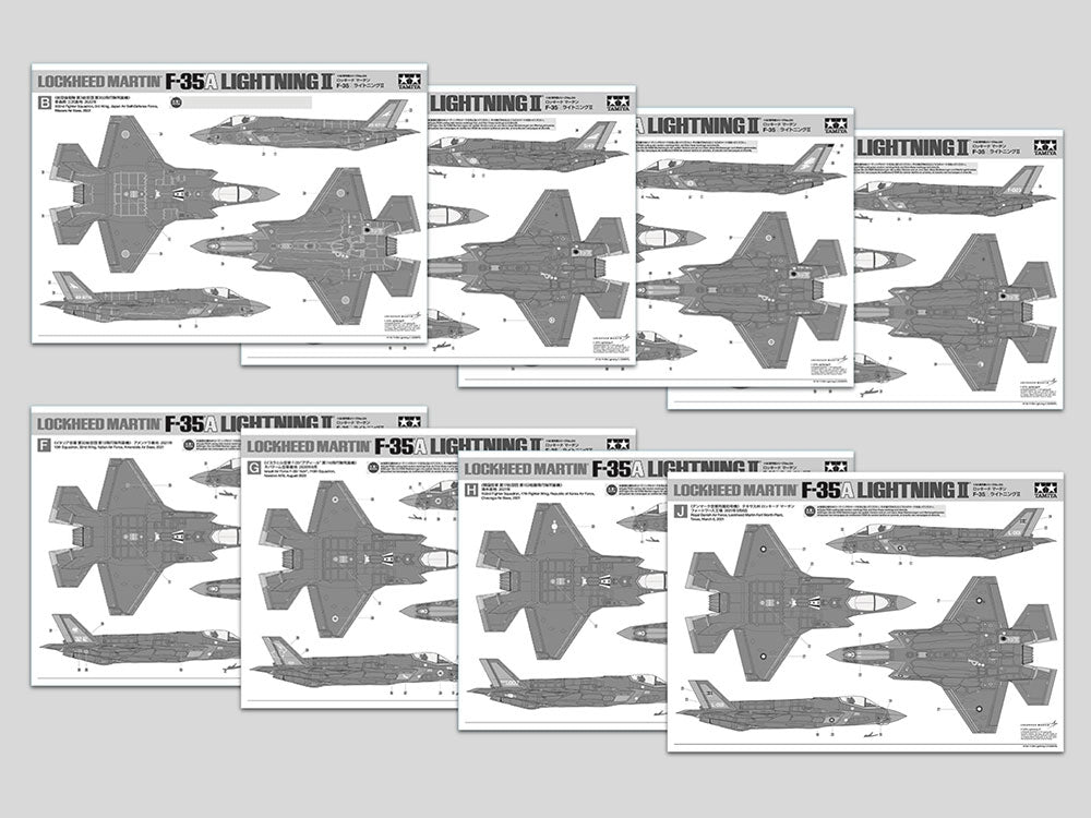 Tamiya 61124 Lockheed Martin F-35A Lightning II 1/48 – image 21