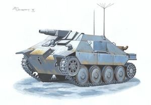 Attack 72854 Aufkl.pz 38(t) Hetzer 7,5 cm 1/72