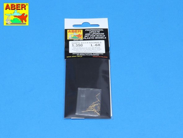 Aber 350L-68 Ensemble de 20 canons Breda de 37 mm/54 pour navires de la marine italienne (1/350) – image 5