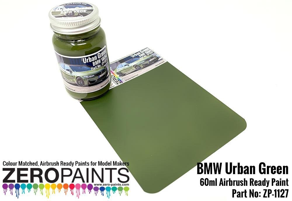 Peinture Zero Paints ZP-1127-U BMW Vert Urbain 60 ml – image 3