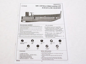 Trumpeter 07213 WW2 LCM 3 USN Vehicle Landing Craft 1/72 – Bild 3