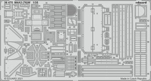 Eduard 36475 M4A3 (76)W ZVEZDA 1/35