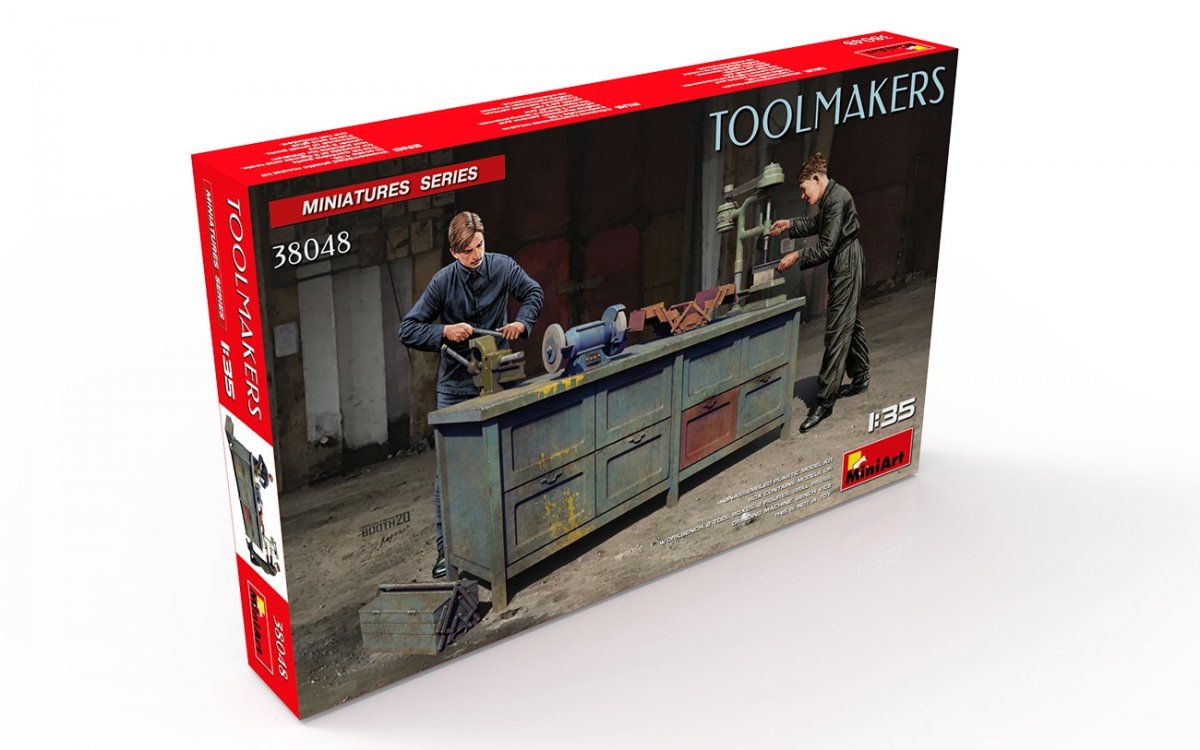 Miniart 38048 Toolmakers 1/35 – immagine 2