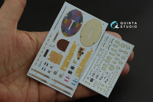 Quinta Studio QD32085 Albatros D.V 3D-Printed &amp;amp; coloured Interior on decal paper (Wingnut Wings) 1/32 – Bild 14