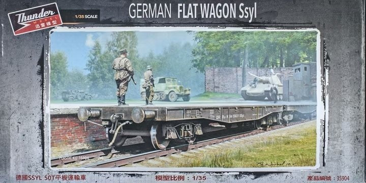 Thunder Model 35904 German Flat Wagon Ssyl 1/35