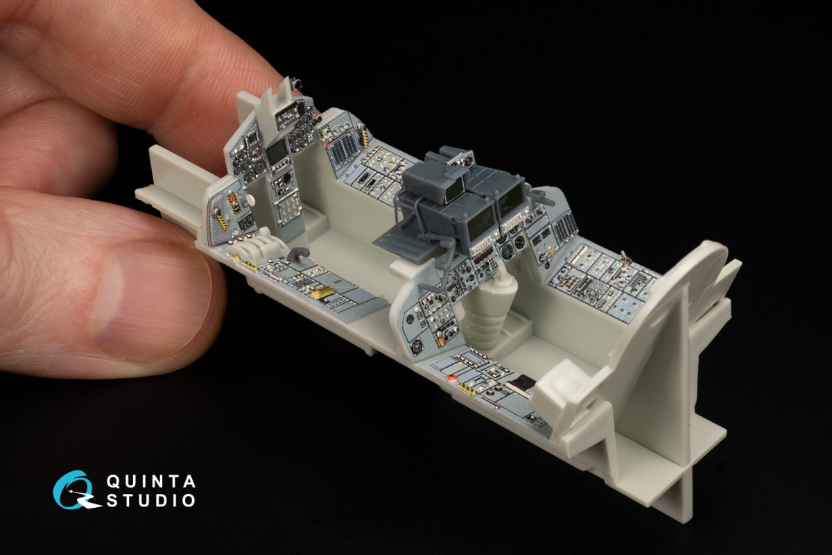 Quinta Studio QD+48058 Tornado F.3 3D-Printed &amp;amp; colored Interior on decal paper (Revell) (with 3D-printed resin parts) 1/48 – image 9