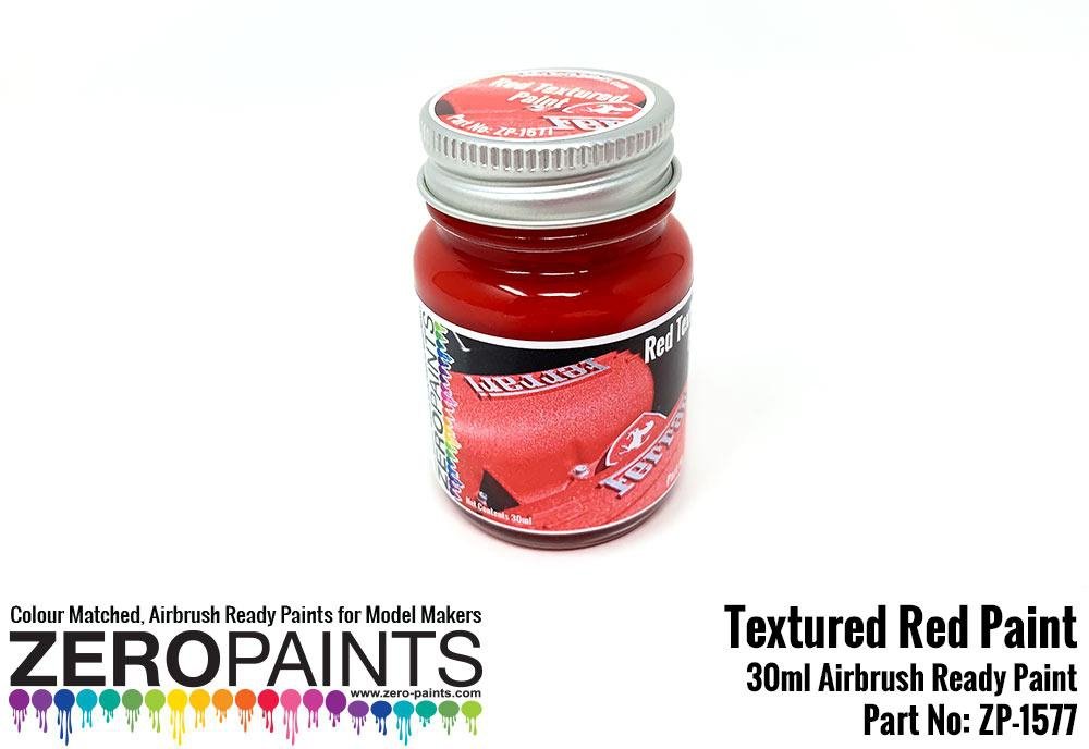 Zero Paints ZP-1577 Red Textured Paint 30ml – zdjęcie 2