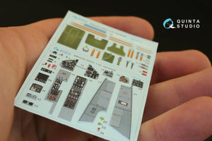 Quinta Studio QD32009 Mirage 2000C 3D-Printed &amp;amp; coloured Interior on decal paper (for Kitty Hawk kit) 1/32 – zdjęcie 5