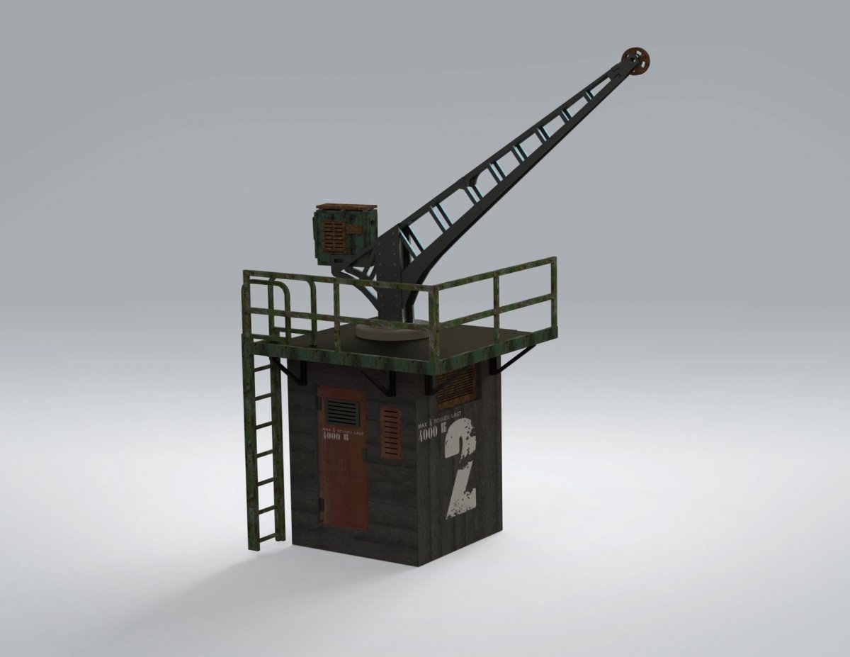 RT-Diorama 35309 4to. Railroad-Crane 1/35 – imagen 3