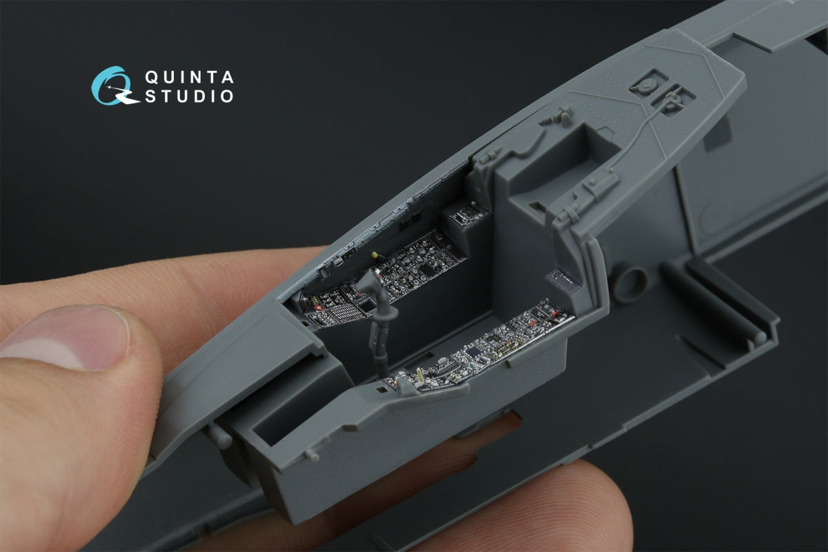 Quinta Studio QDS-48474 A-10C 3D-Printed coloured Interior on decal paper (GWH) (Small version) 1/48 – Bild 11