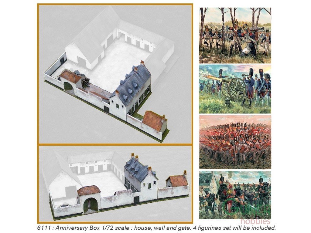 Italeri 6111 Waterloo 1815 Anniversary Battle Set 1/72 – Bild 2