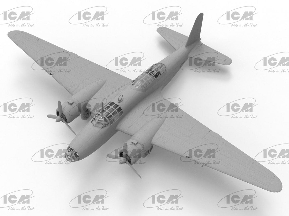 ICM 72205 Ki-21-Ia ‘Sally’ Japanese Heavy Bomber 1/72 – zdjęcie 6