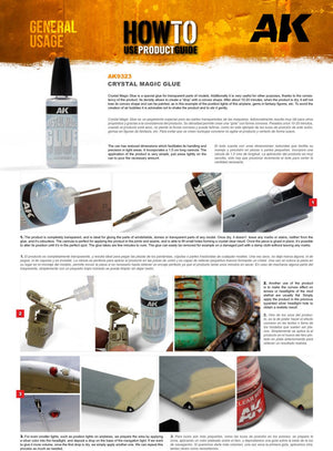AK Interactive AK9323 CRYSTAL MAGIC GLUE / Klej do części przezroczystych 30ml – Bild 3