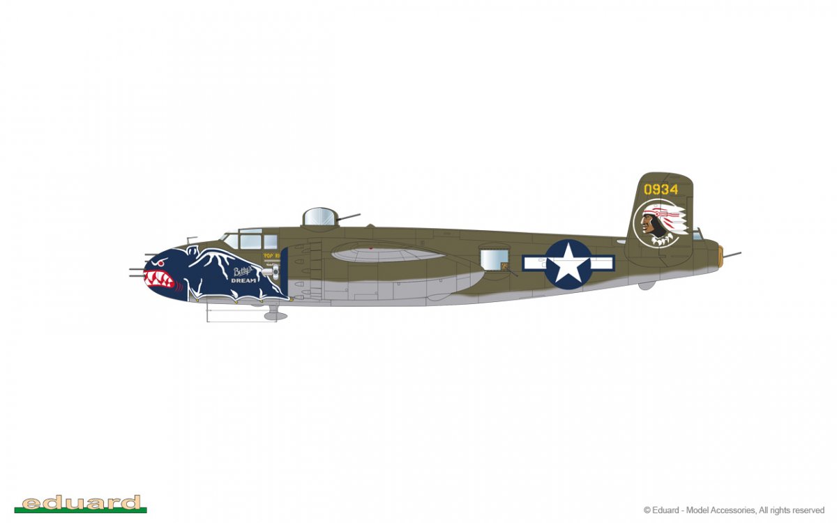 Eduard 7012 B-25J Mitchell STRAFER 1/72 – image 14
