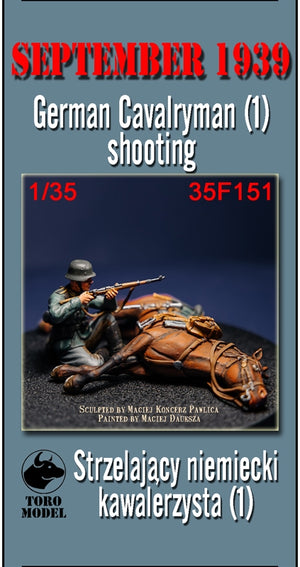 Toro 35F151 Strzelający Niemiecki Kawalerzysta (1) - Wrzesień 1939 1/35