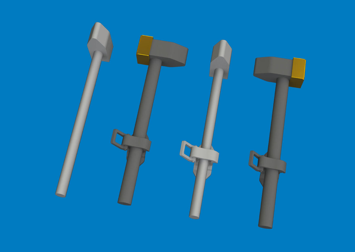 Eduard 635045 WWII German hammer 3D PRINT 1/48