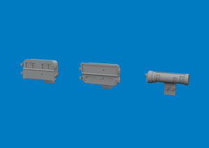 Eduard 635047 WWII German NOTEK rear lights 3D PRINT 1/48