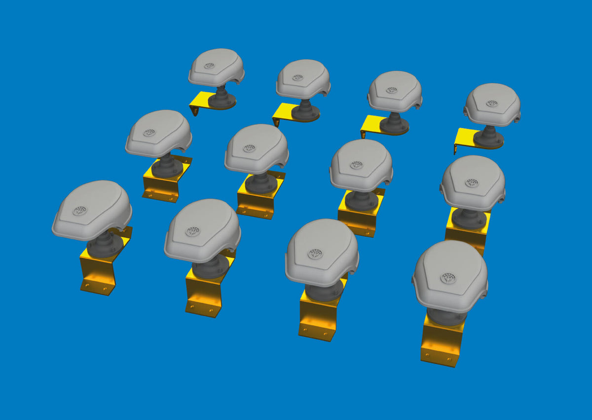 Eduard 635048 WWII German NOTEK head lights 3D PRINT 1/48