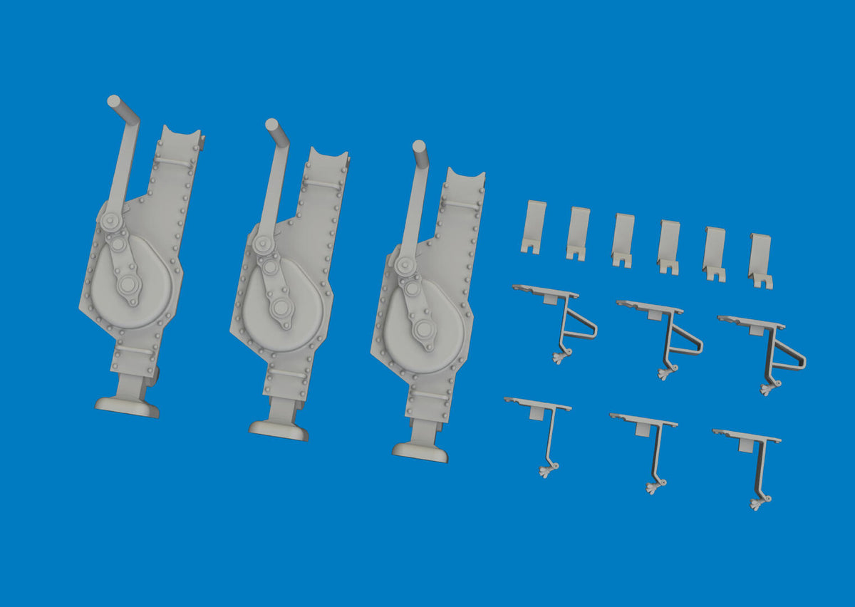 Eduard 635049 German WWII 10 ton Jacks 1/48 – image 3