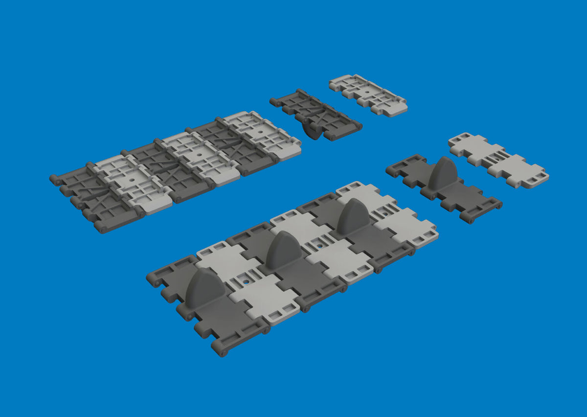 Eduard 635063 T-34 &amp;quot;V&amp;quot; Pattern Tracks for TAMIYA 1/35