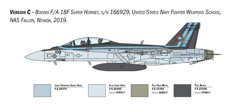 Italeri 2823 F/A-18F US Navy Special Colors 1/48 – image 6