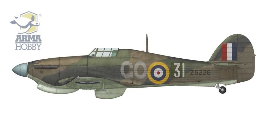 Arma Hobby 70045 Hurricane Mk II A/B/C Eastern Front Deluxe Set 1/72 – zdjęcie 10