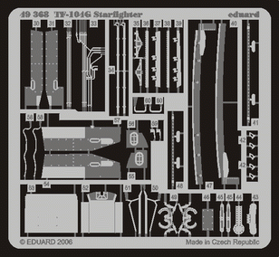 Eduard 49368 TF-104G 1/48 Hasegawa – image 2
