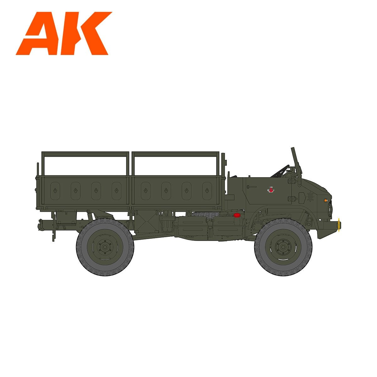 AK Interactive AK35505 UNIMOG S 404 EUROPE &amp;amp; AFRICA 1/35 – immagine 10