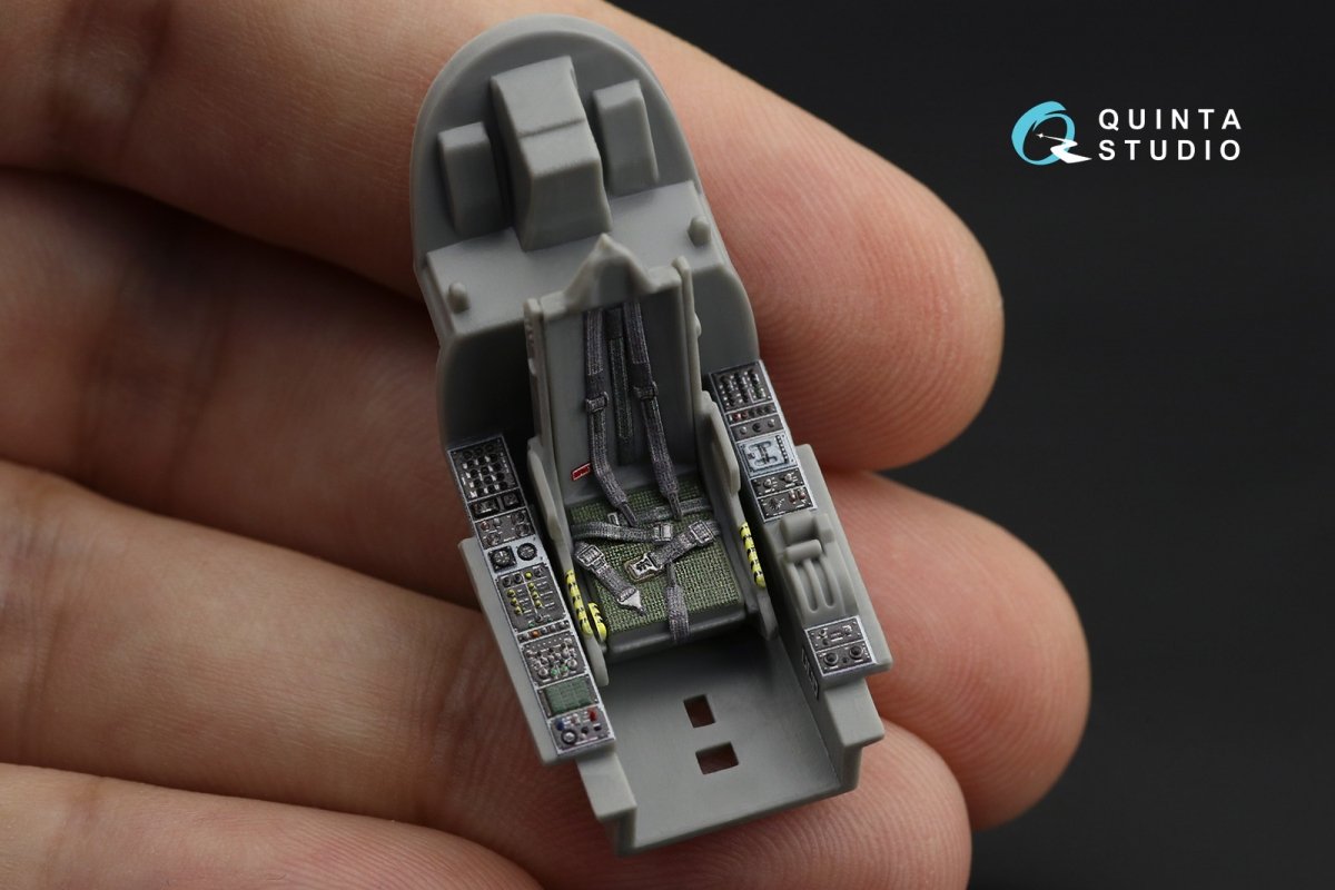 Quinta Studio QD48232 NF-5A 3D-Printed &amp;amp; coloured Interior on decal paper (Kinetic) 1/48 – Bild 7