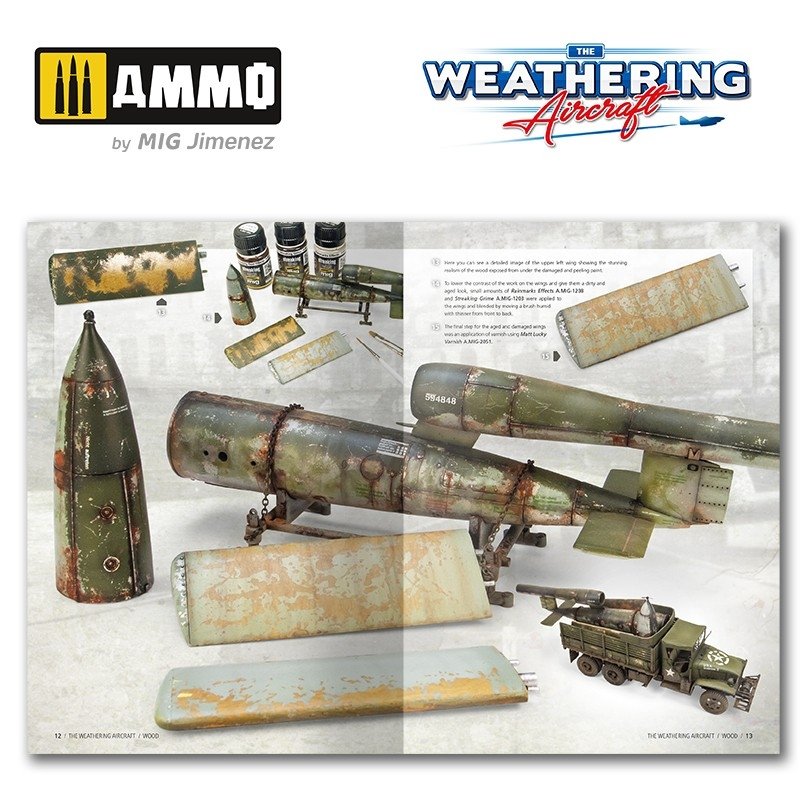 Ammo of Mig 5219 The Weathering Aircraft Issue 19. WOOD (English) – zdjęcie 2