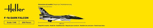 Heller 35411 F-16 Dark Falcon - Starter Kit 1/48 – image 6