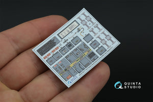 Quinta Studio QD32181 F-104S-ASA 3D-Printed coloured Interior on decal paper (Italeri) 1/32 – Bild 5