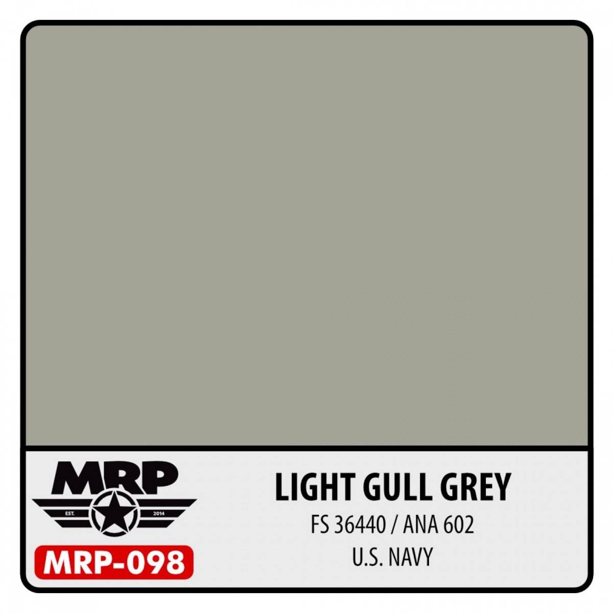 MR. Paint MRP-098 U.S. NAVY LIGHT GULL GREY FS36440 ANA 602 US Navy 30ml