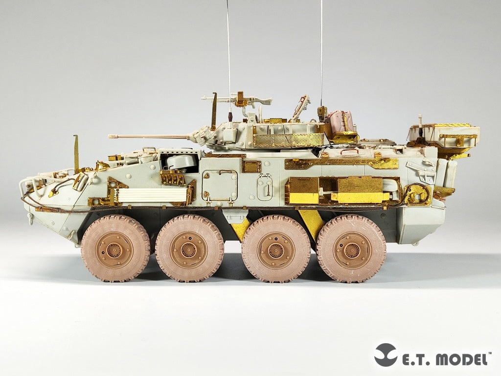 E.T. Model P35-155 U.S.Army Stryker Armored Vehicle Sagged Wheels For TRUMPETER Kit 1/35 – Bild 8