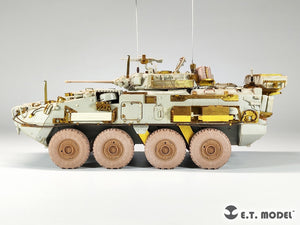 E.T. Model P35-155 U.S.Army Stryker Armored Vehicle Sagged Wheels For TRUMPETER Kit 1/35 – Bild 8