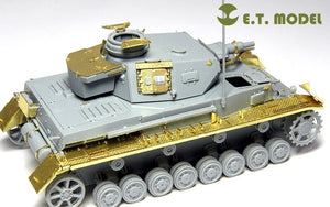 E.T. Model E72-007 WWII German Pz.Kpfw.IV Ausf. F1 For DRAGON 7321 1/72 – zdjęcie 3