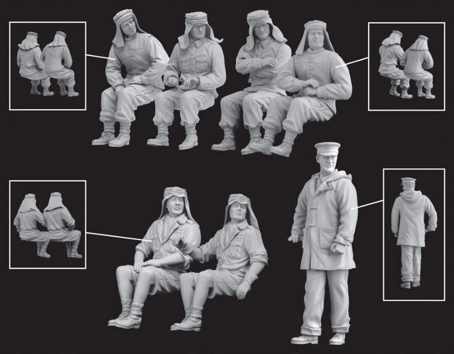 Dragon 6682 SAS Vehicle Crews North Africa 1942 1/35 – Bild 2