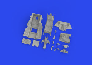 Maquette Eduard 648972 F-16C Block 52 (jusqu&amp;#39;en 1996) - Cockpit - Modèle imprimé Kinetic au 1/48 – image 6
