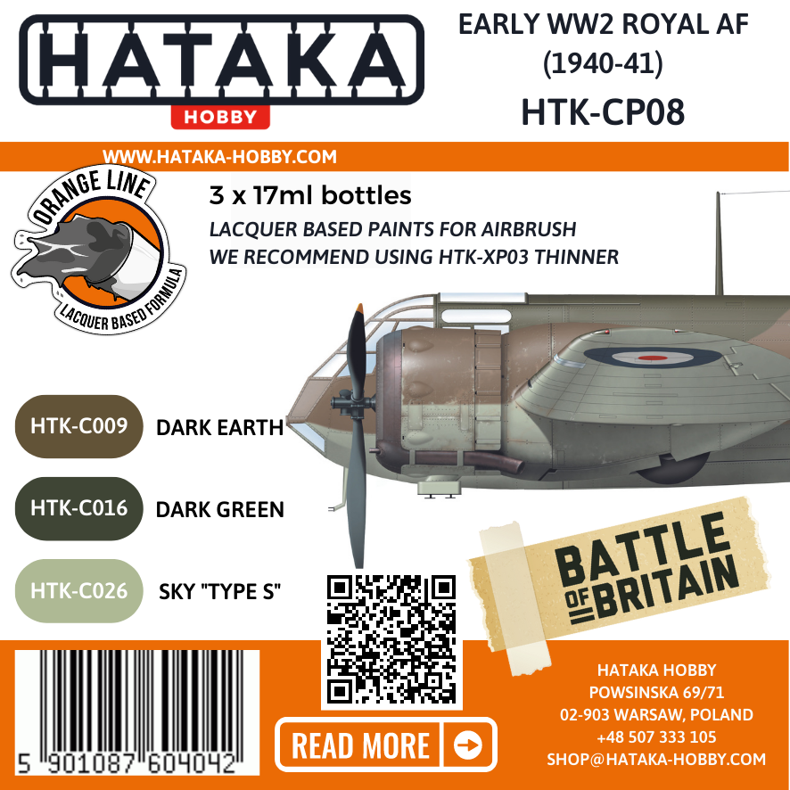 Hataka Hobby HTK-CP08 Early WW2 Royal AF (1940-41) – imagen 2