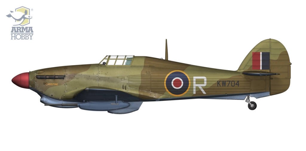 Arma Hobby 70062 Hurricane Mk II D 1/72 – immagine 11