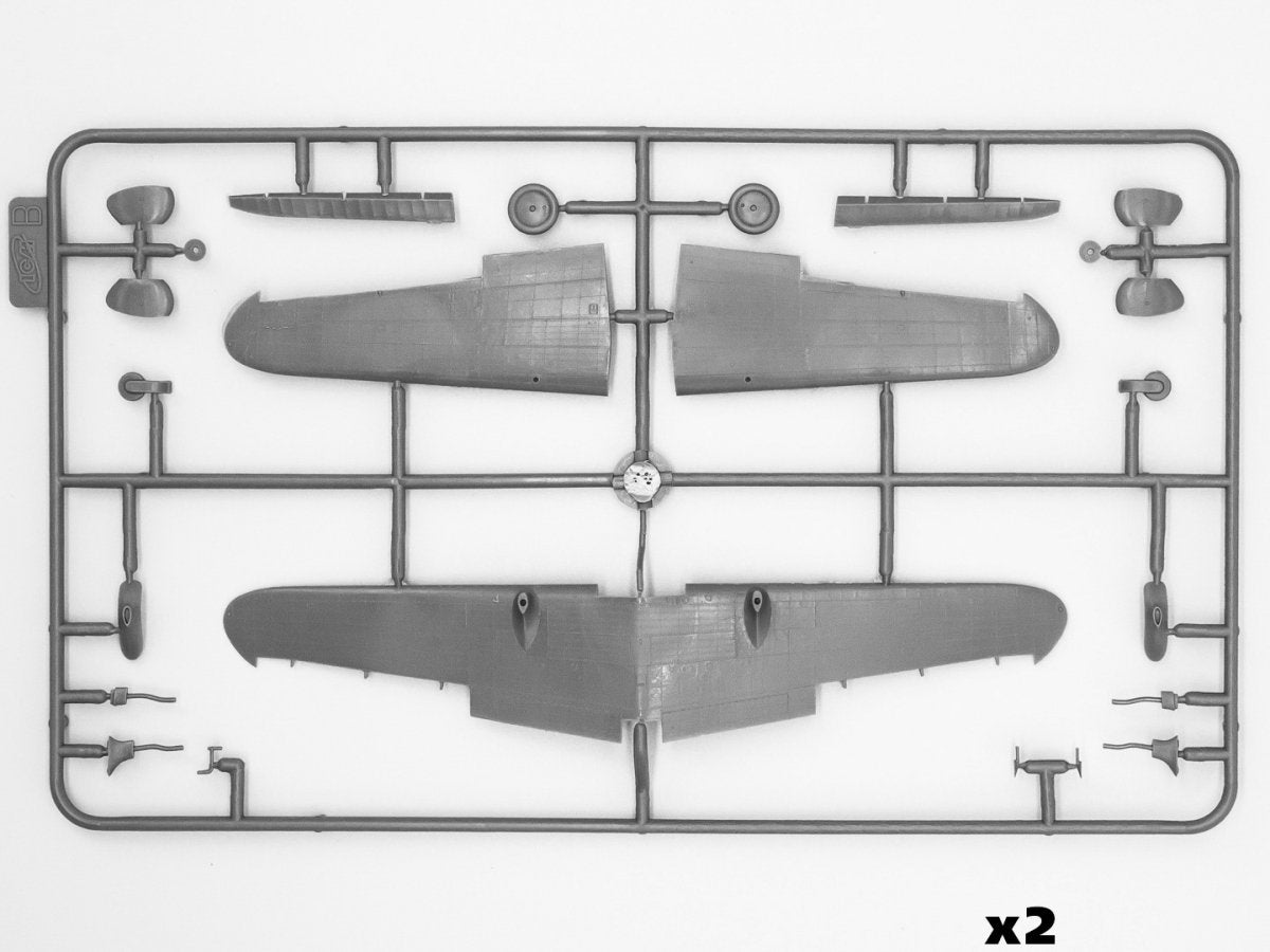 ICM DS7204 In the skies of China (Ki-21-Ia, two Кі-27а) 1/72 – Bild 4
