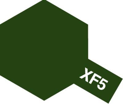 Tamiya XF5 Flat Green (81705) Acrylic paint 10ml – immagine 3